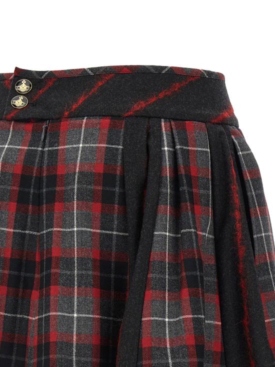  비비안웨스트우드 스커트 LD1K01003HW01NGP210 RED - VIVIENNE WESTWOOD