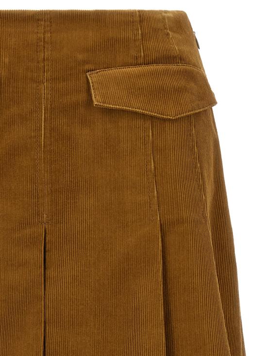  토리버치 스커트 LD185588291 CAMEL - TORY BURCH