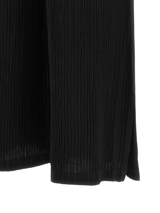  이세이 미야케 팬츠 LDIM68FF12015 BLACK - ISSEY MIYAKE
