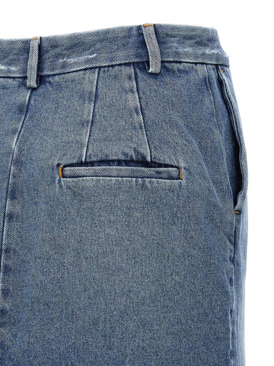  아르마리움 데님 숏팬츠 LDARMTMSK07DE01005 BLUE - ARMARIUM