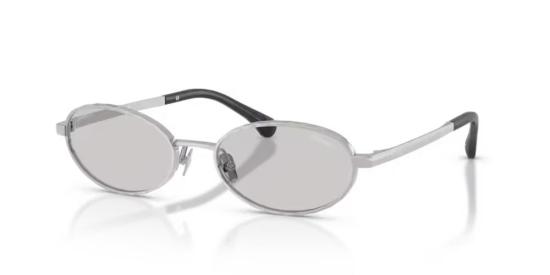 26FW 샤넬 메탈 2227 오벌 프레임 CH2227S C450SG SILVER - CHANEL