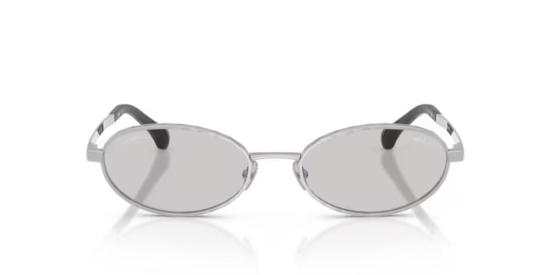 26FW 샤넬 메탈 2227 오벌 프레임 CH2227S C450SG SILVER