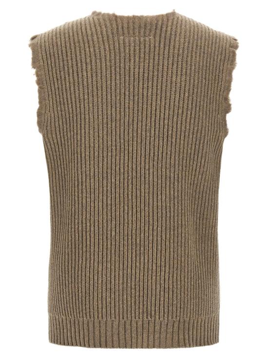  MM6 메종마르지엘라 베스트 LDSH2FB0035M13346811M BEIGE - MM6 MAISON MARGIELA