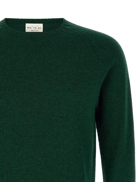  마리아 스웨터 LDYTK010B9 FOREST GREEN - MA RY YA