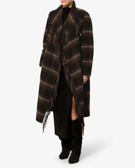 26FW 이자벨마랑에뚜왈 코트 MASTER ULT 010039 KAKI 34 BROWN - ISABEL MARANT ETOILE