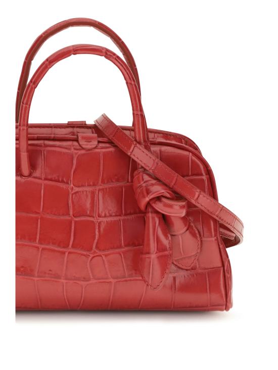 26FW 자크뮈스 TURISMO 투리스모 소프트 스몰 볼링 토트벡 BAW00416AC07A20 470 RED - JACQUEMUS