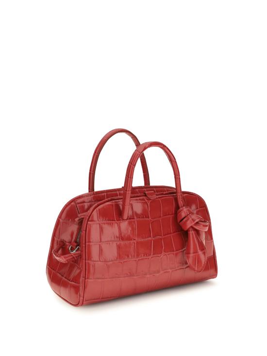 26FW 자크뮈스 TURISMO 투리스모 소프트 스몰 볼링 토트벡 BAW00416AC07A20 470 RED - JACQUEMUS
