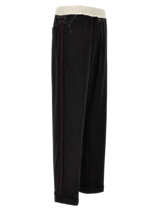  웨일즈보너 팬츠 LDWA23TR06WO03999 BLACK - WALES BONNER