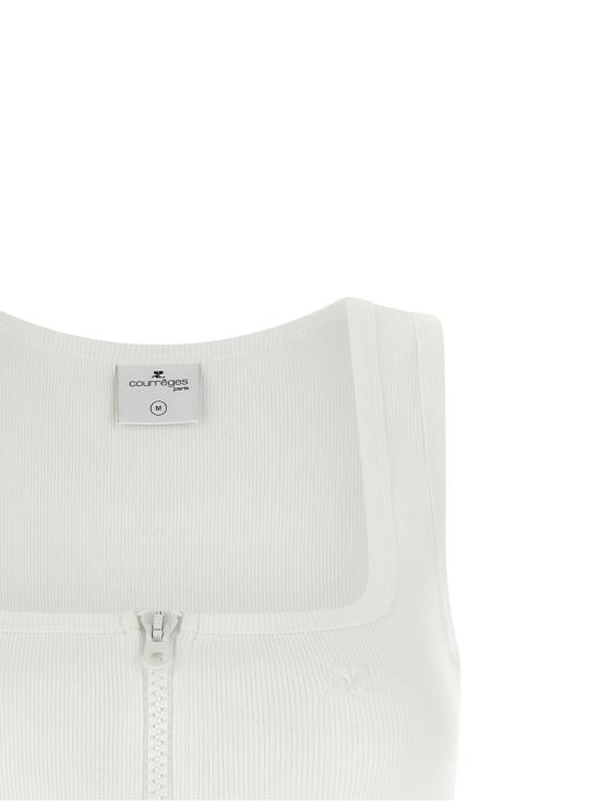  쿠레쥬 민소매 티셔츠 LD426JTS299JS01940001 WHITE - COURREGES