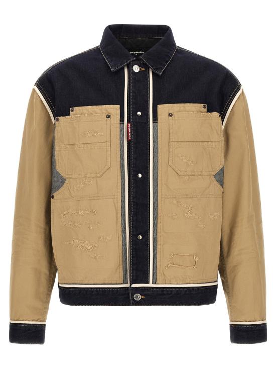  디스퀘어드2 자켓 LDS74AM1726D30011470 BEIGE