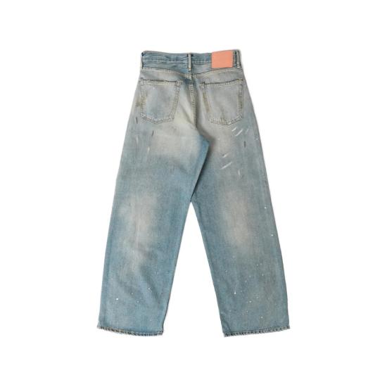 26FW 아크네 스튜디오 1981 루즈 핏 진 C00096 TRAFA BLUE - ACNE STUDIOS
