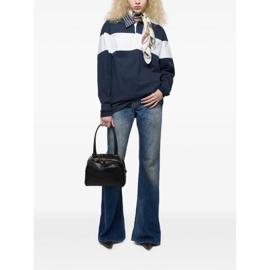 26FW 아크네 스튜디오 폴로 티셔츠 BI0227 NAWHI BLUE WHITE - ACNE STUDIOS