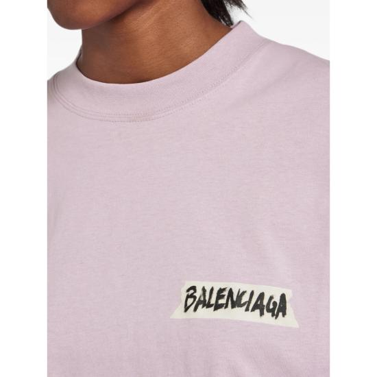 26FW 발렌시아가 탑 A00497 TTVL6 5663 PINK - BALENCIAGA