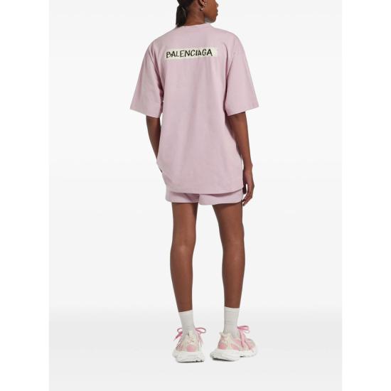 26FW 발렌시아가 탑 A00497 TTVL6 5663 PINK - BALENCIAGA
