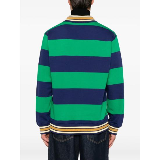 26FW 드롤드무슈 폴로 티셔츠 PL183 CO324 GREEN GREEN BLUE - DROLE DE MONSIEUR