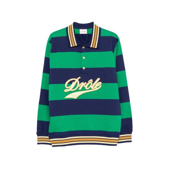 26FW 드롤드무슈 폴로 티셔츠 PL183 CO324 GREEN GREEN BLUE