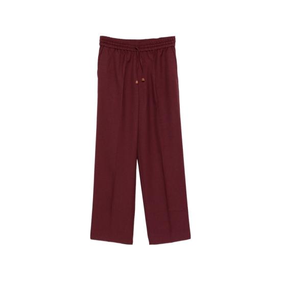 26FW 드롤드무슈 스트레이트 팬츠 BP191 PL186 BURGU RED