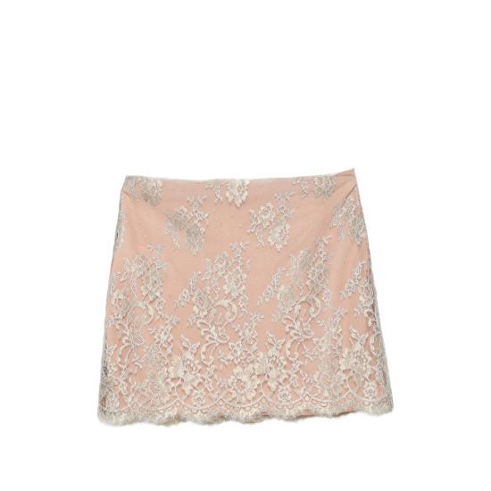 26FW 발렌티노 가라바니 스커트 9B0RAFL0AG2 1N9 NEUTRALS BLUE