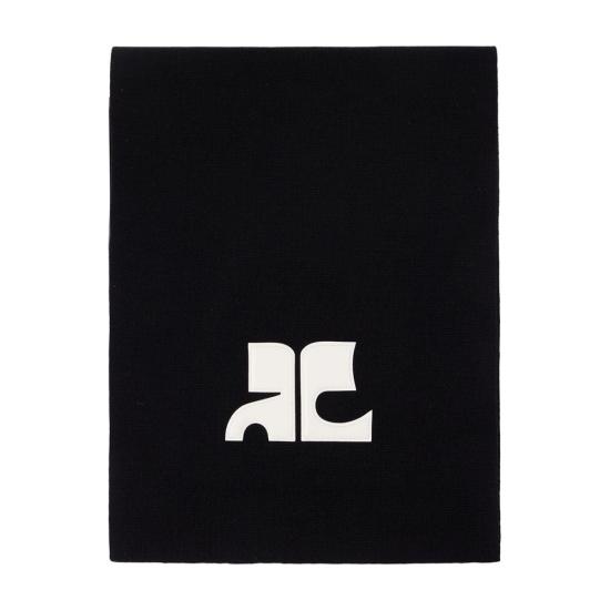 26FW 쿠레쥬 머플러/스카프 CRG026306 BLACK