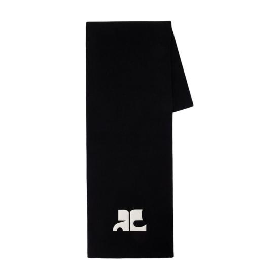 26FW 쿠레쥬 머플러/스카프 CRG026306 BLACK - COURREGES