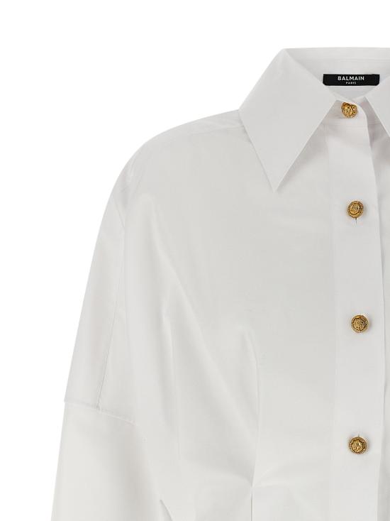  발망 원피스 LDGF1R9412CB090FB WHITE - BALMAIN