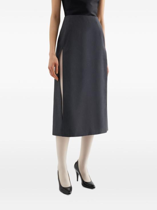  질샌더 스커트 J03MA0315J40402023 AI26 GREY - JIL SANDER