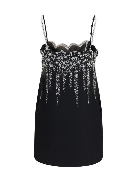 26FW 발렌티노 가라바니 원피스 9B3VAH881CF NUD BLACK - VALENTINO GARAVANI