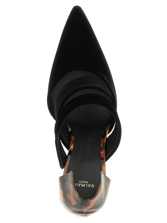  발망 힐/펌프스 LDHN0UA302TNVAEKS BLACK - BALMAIN