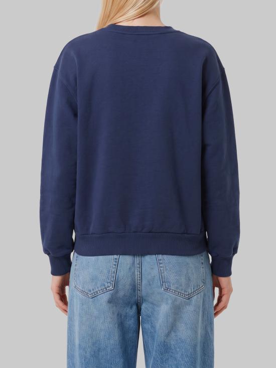 26FW 셀린느 코튼 플리스 루즈 스웨트셔츠 RY0YH1233 BLUE - CELINE