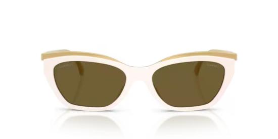 26FW 샤넬 선글라스 CH4299 182873 WHITE 55
