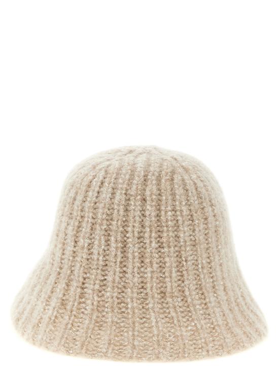 26FW 브루넬로 쿠치넬리 모자 MCAP9A038CVH80 Beige - BRUNELLO CUCINELLI