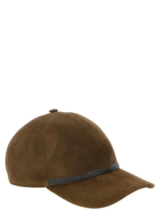 26FW 브루넬로 쿠치넬리 모자 MCAP9F151C9801 Brown - BRUNELLO CUCINELLI