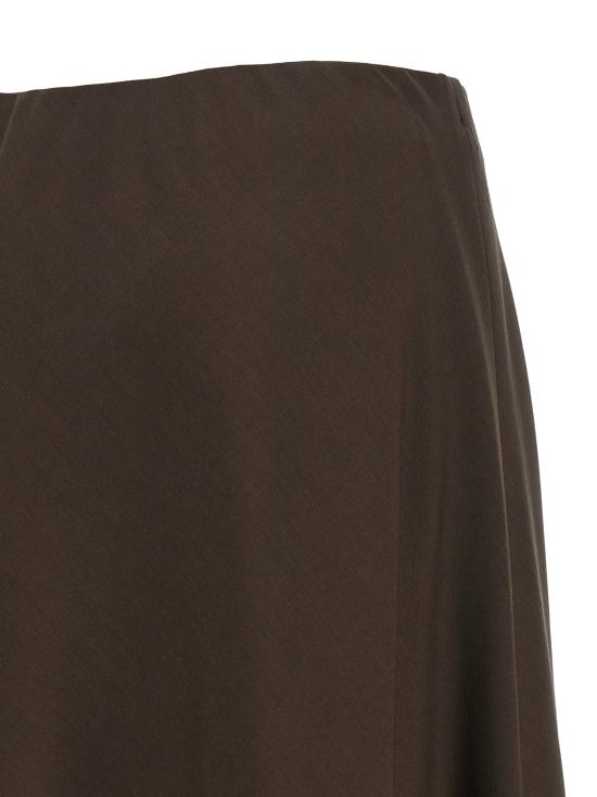 26FW 브루넬로 쿠치넬리 미디 스커트 MB143G3634C4222 Brown - BRUNELLO CUCINELLI