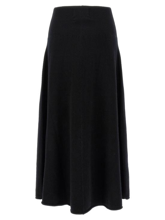  익스트림캐시미어 스커트 LDN388EASERAVEN BLACK - EXTREME CASHMERE
