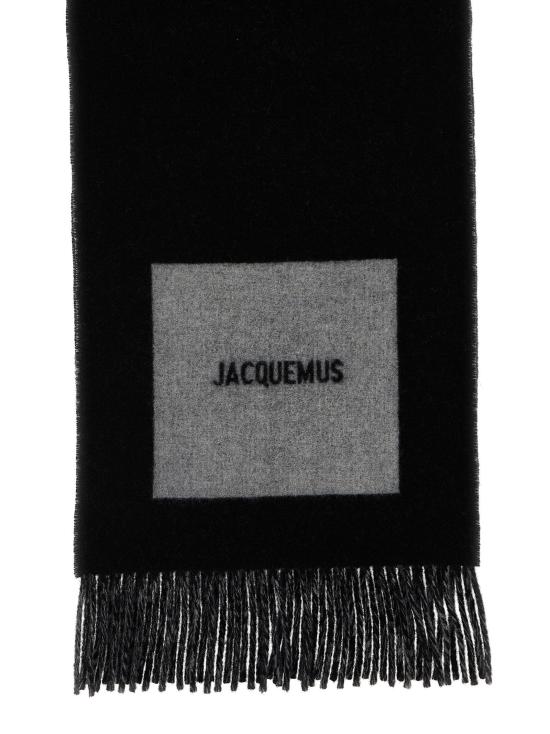  자크뮈스 머플러/스카프 LD24HACU00579AOT4044090 BLACK - JACQUEMUS