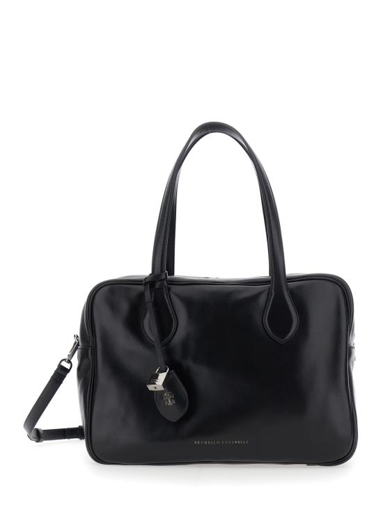 26FW 브루넬로 쿠치넬리 토트백 MBPLB2846C101 Black