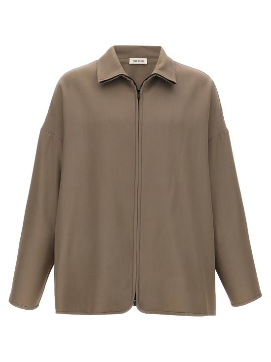  피어오브갓 자켓 LDFGE230306WVSDUSTYBEIGE TAUPE