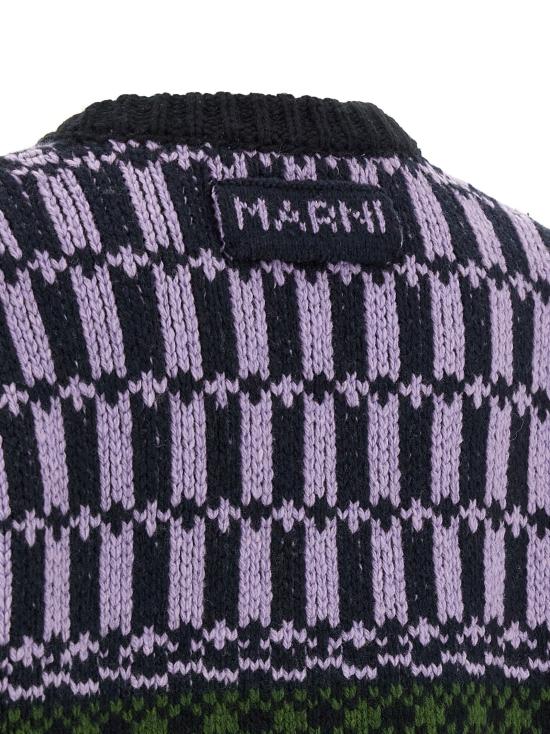  마르니 스웨터 LDCVMG0157Q0UFH101MXV66 GREEN - MARNI