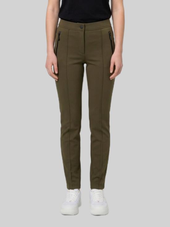 26FW 몽클레어 스트레이트 팬츠 L20982A00005 GREEN