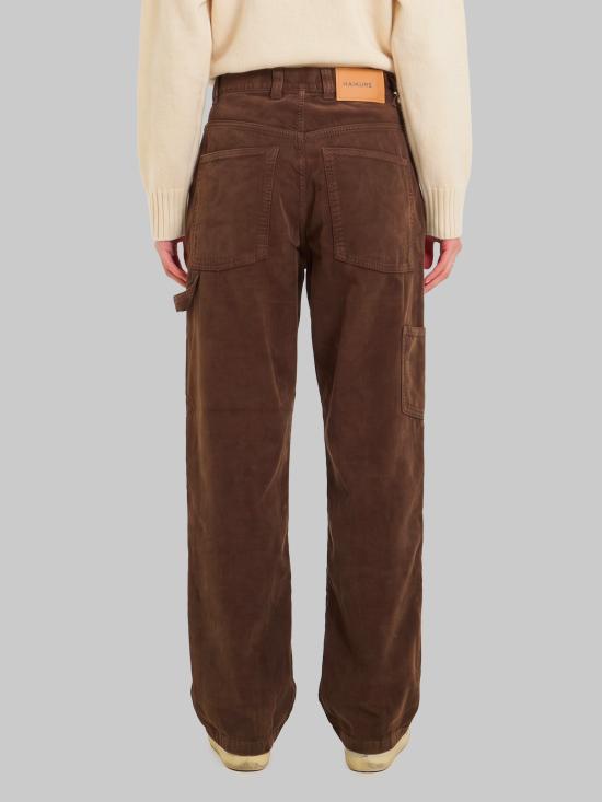 26FW 하이쿠레 데님 팬츠 HEW03376 BROWN - HAIKURE