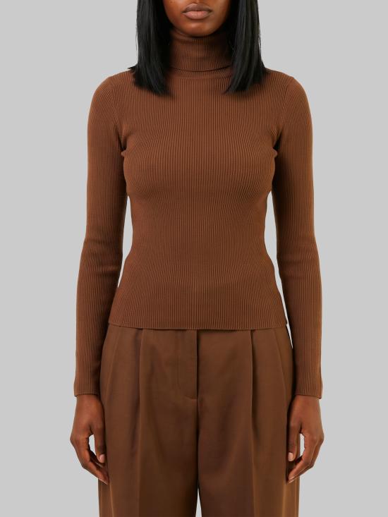 26FW 막스마라 반팔 티셔츠 2621366363600 BROWN