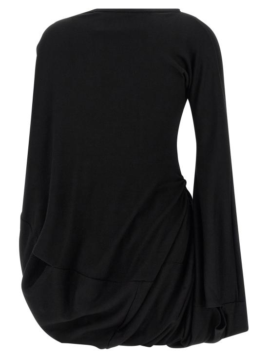  와타나베 준야 블라우스 LDJRB0041 BLACK - JUNYA WATANABE