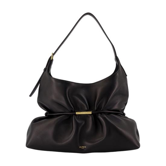 26FW 발망 숄더백 BAL026308 BLACK
