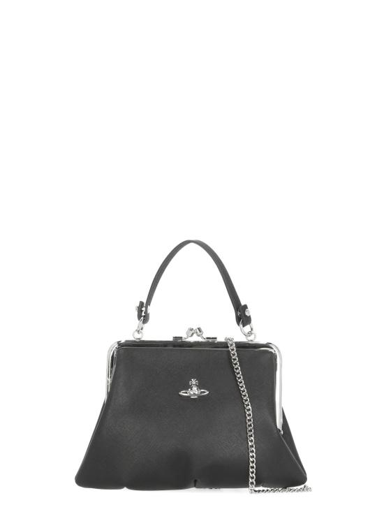 26FW 비비안웨스트우드 그래니 프레임 퍼스 4B010007W S0021N401 BLACK