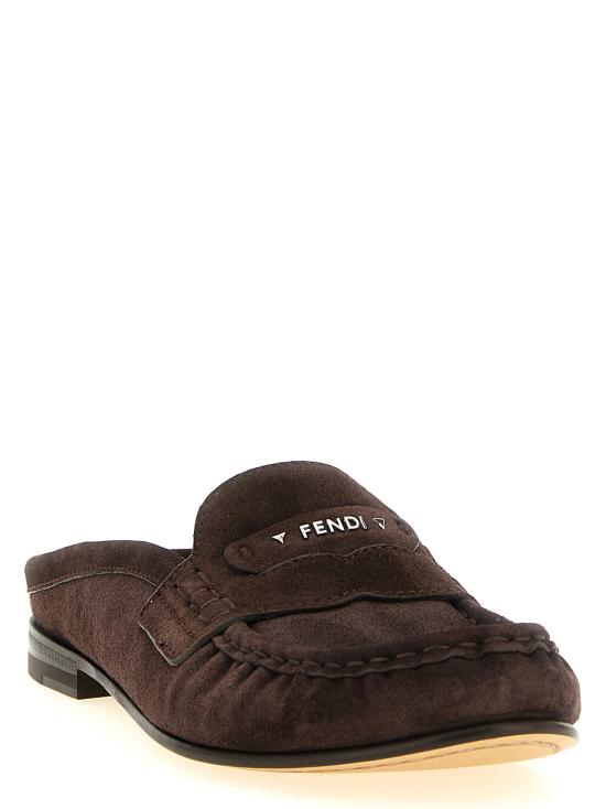  펜디 플랫 슈즈 LD8R9194QK9F1UV7 BROWN - FENDI