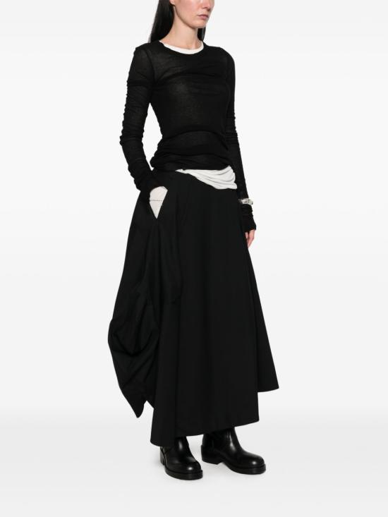 꼼데가르송 스커트 GRS0101 AI26 BLACK - COMME DES GARCONS