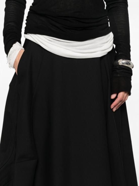  꼼데가르송 스커트 GRS0101 AI26 BLACK - COMME DES GARCONS