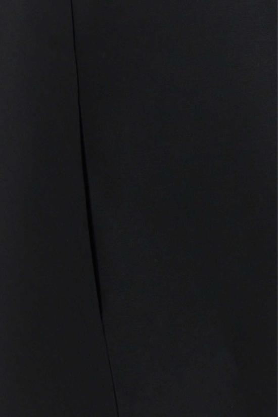 26FW 발렌시아가 A-라인 울 드레스 A009P3TUT22 1000 BLACK - BALENCIAGA