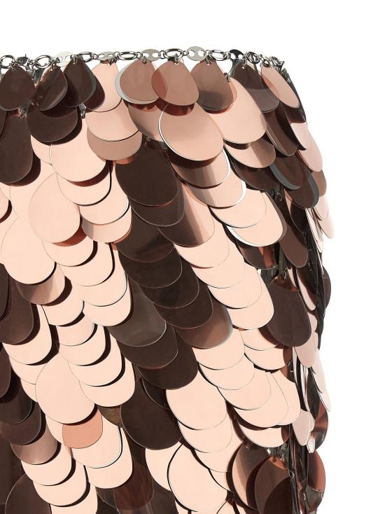  파코라반 스커트 LD26HIJU260PS0676M665 ROSE GOLD - PACO RABANNE