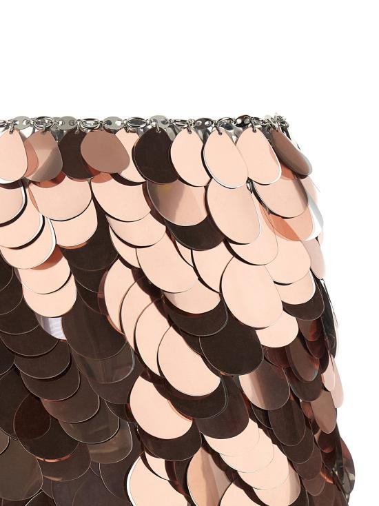  파코라반 스커트 LD26HIJU260PS0676M665 ROSE GOLD - PACO RABANNE